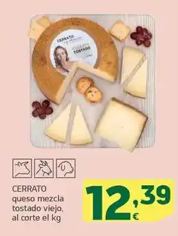 HiperDino Cerrato - queso mezcla tostado viejo oferta