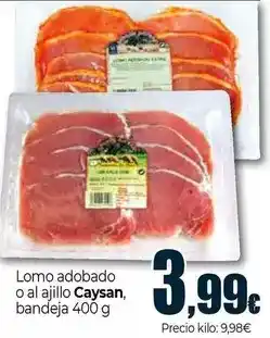 Unide Supermercados Caysan - lomo adobado o al ajillo oferta