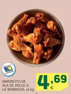 HiperDino Jamoncito de ala de pollo a la barbacoa oferta