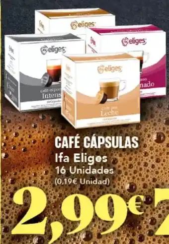 Gadis Ifa eliges - café cápsulas oferta