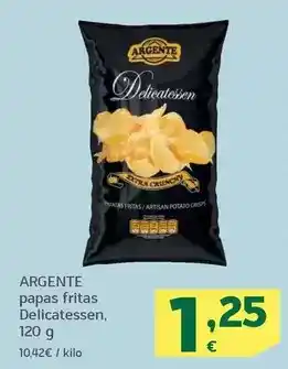 HiperDino Argente - papas fritas delicatessen oferta