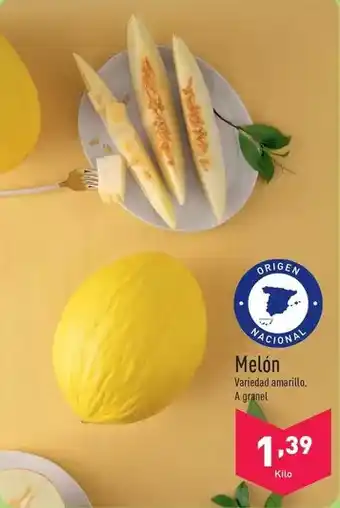 ALDI Melon oferta