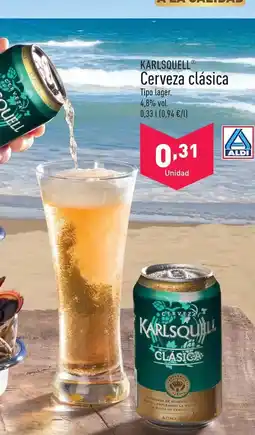 ALDI Karlsquell - cerveza clasica oferta