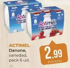 SPAR Gran Canaria Danone - actimel oferta