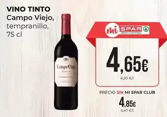SPAR Gran Canaria Campo viejo - vino tinto oferta