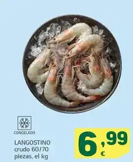 HiperDino Langostino crudo oferta