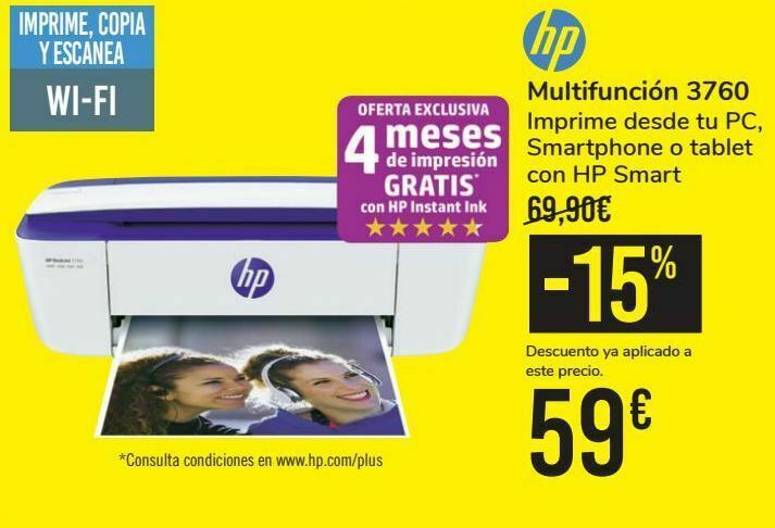 El precio y las condiciones de Carrefour están en el catálogo o el sitio  web que dirigen.