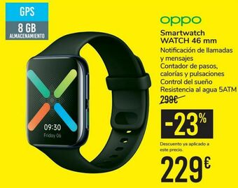 Carrefour Oppo smartwatch watch 46 mm oferta