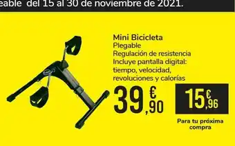 Carrefour Mini bicicleta plegable oferta