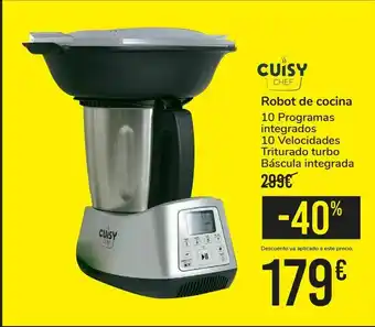 Carrefour Cuisy chef robot de cocina oferta