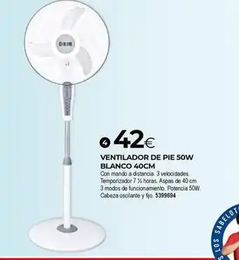 BigMat Ventilador de pie oferta
