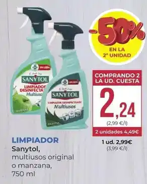 SPAR Gran Canaria Sanytol - limpiador oferta