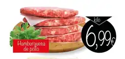 Supermercados Piedra Hamburguesa de pollo oferta