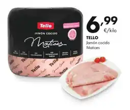 Supermercados Lupa Tello Jamón Cocido Matices oferta
