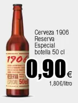 FROIZ Cerveza 1906 Reserva Especial botella oferta