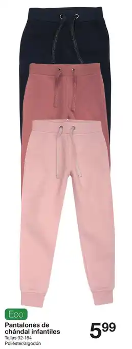 Zeeman Eco Pantaloned de chändal infantiles oferta