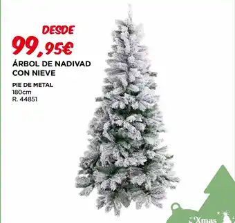 Arbol De Navidad Con Nieve