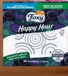 HiperDino Foxy - happy hour servilletas oferta