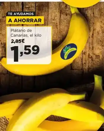 Alimerka Platano de canarias oferta