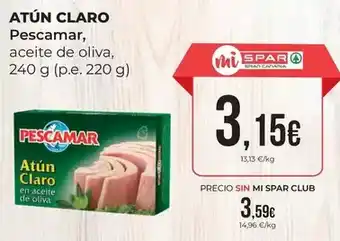 SPAR Gran Canaria Pescamar - atun claro oferta