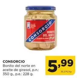 Alimerka Consorcio - bonito del norte en aceite de girasol oferta