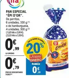 E.Leclerc Epi d'or - pan especial oferta