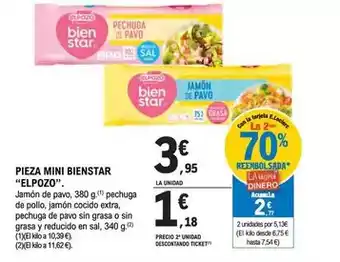 E.Leclerc Elpozo - pieza mini bienstar oferta