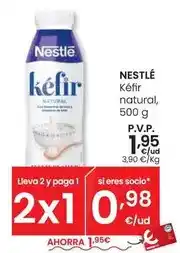 Eroski Nestlé - kefir natural oferta