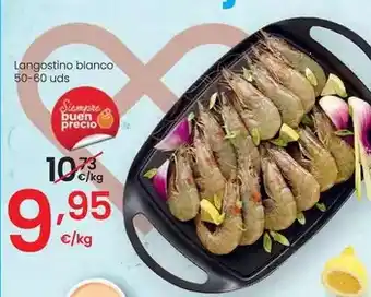 Eroski Langostino blanco oferta
