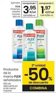 Eroski Flex - champu cabello normal oferta