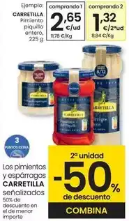 Eroski Carretilla - pimiento piquillo entero oferta