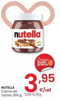 Eroski Nutella - crema de cacao oferta
