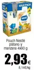 FROIZ Nestlé - pouch plátano y manzana oferta