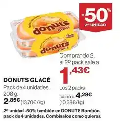 El Corte Inglés Donuts - glace oferta