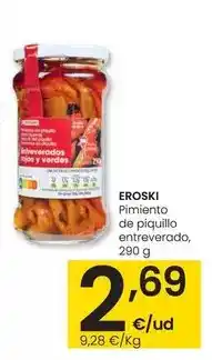 Eroski Eroski - pimiento de piquillo entreverado oferta
