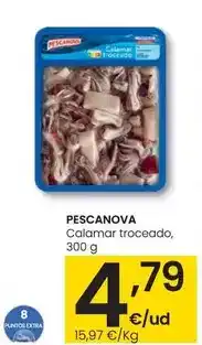 Eroski Pescanova - calamar troceado oferta