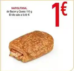 Masymas Napolitana, de bacon y queso oferta