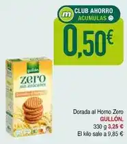 Masymas Gullón - dorada al horno zero oferta