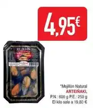 Masymas Arteiñaki - mejillon natural oferta