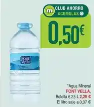 Masymas Font vella - agua mineral oferta