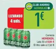 Masymas Heineken - cerveza oferta