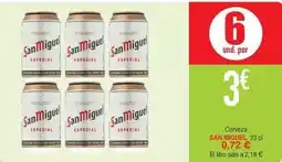 Masymas San miguel - cerveza oferta