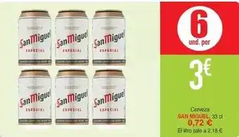 Masymas San miguel - cerveza oferta