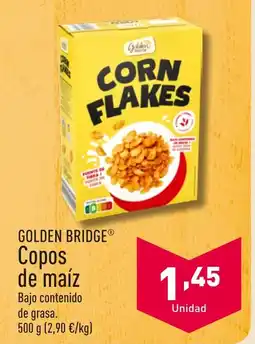 ALDI GOLDEN BRIDGE Copos de maíz oferta