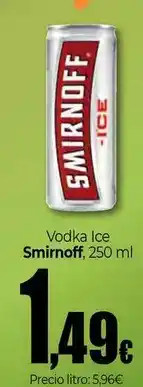 Unide Market Smirnoff - vodka ice oferta