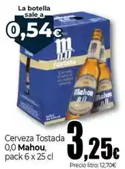 Unide Market Mahou - cerveza tostada 0,0 oferta