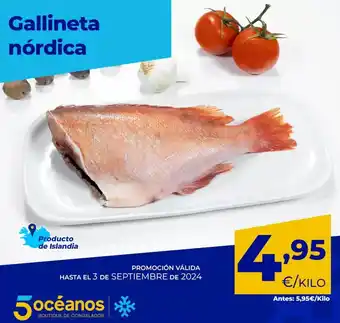 5 Océanos Promocion valida oferta