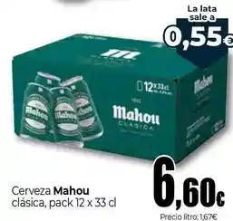 Unide Supermercados Mahou - cerveza clásica oferta