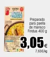 FROIZ Findus - preparado para paella de marisco oferta