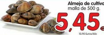 Alimerka Almejas de cultivo oferta